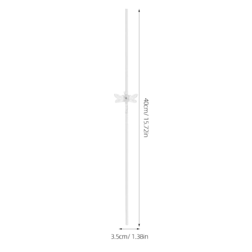 Single Stem Orchid Plant Support Stake, Plastic Upright Growth Guide - view 7