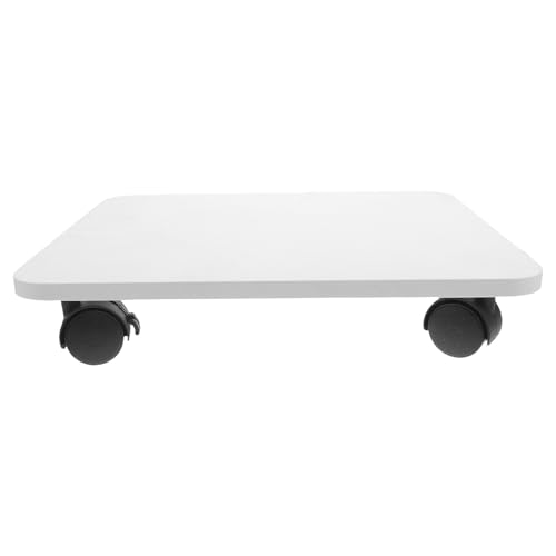 Wheeled Plant Pot Base with Drainage Tray, Swivel Rolling Stand