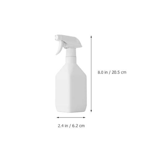 Empty Plastic Spray Bottles: 2Pieces 10.5oz Square Spray Bottle Travel Cosmetic Containers - Plastic Watering Can Plant Watering Pot Liquid Spray Bottle Button Sprinklers - view 2