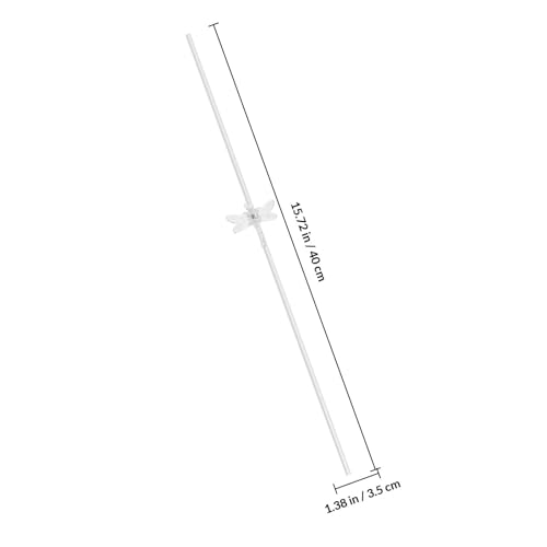Single Stem Orchid Plant Support Stake, Plastic Upright Growth Guide - view 2