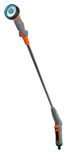 Comfort Hanging Basket Spray Lance: 90 cm Long, Black Plastic, Globe Valve, Watering & Cleaning, Frost Protection, 5-Year Warranty