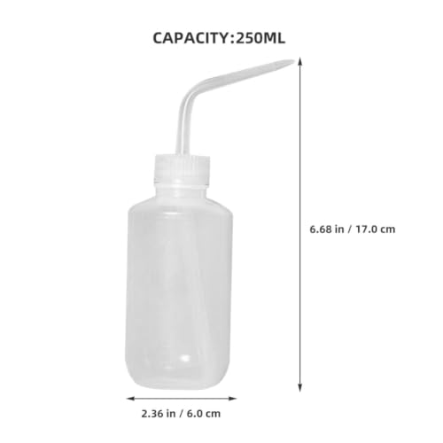 4pcs Ml Plastic Squeeze Watering Bottle for Plants with Fine Workmanship and Comfortable Holding, White Reusable Water Dispenser Bottle for Home Garden Use - view 2