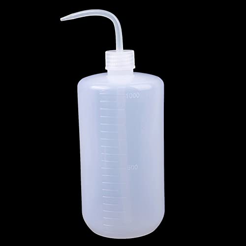 LTKJ 1000ml Plastic Wash Bottle, 3 Packs - Narrow Mouth, Precise Watering, Adjustable Tip - Plant Watering Bottle, Storage - view 4
