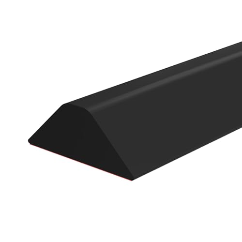 39 Inch Collapsible Shower Water Dam, Shower Threshold Water Stopper Barrier and Retention System and Keeps Water Inside Threshold Dry and Wet Separation, Suitable for Bathroom & Kitchen
