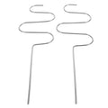2 Pcs Plant Support Climbing Frame Stainless Steel