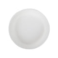 Flower Pot Saucers - Plastic Plant Saucer for Outdoors & Indoors - Traditional Design Plant Pot Trays for Water Drainage - Durable & Stylish Round Plant Tray (8-inch White)