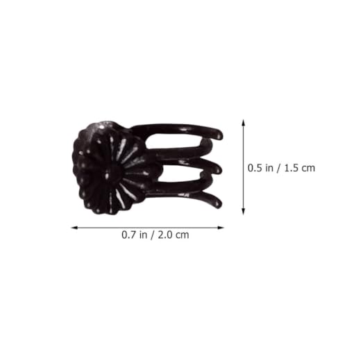 100pcs Plant Fixing Clips 2x1.5x1cm Plastic Spring Support for Orchids - view 2