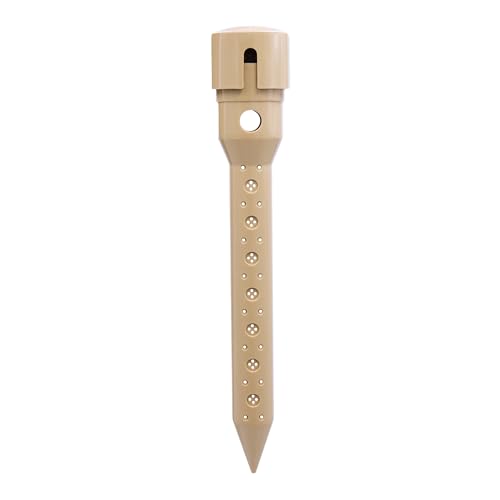 8 in. Garden Watering Stake (4 Pack) (Tan) | UV-Protected ABS Plastic Deep Root Irrigation Spike for Flowers, Fruits, Vegetables, Potted Plants - view 2