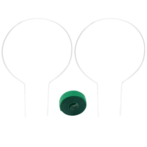 2 Packs Round Acrylic Plant Trellis