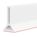 39" Collapsible Shower Threshold Water Dam Shower Water Stopper Barrier Keeps Water Inside Threshold Dry and Wet Separation Suitable for Bathroom Kitchen Sink Bathtub and More