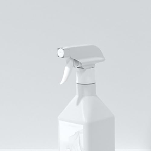 Empty Plastic Spray Bottles: 2Pieces 10.5oz Square Spray Bottle Travel Cosmetic Containers - Plastic Watering Can Plant Watering Pot Liquid Spray Bottle Button Sprinklers - view 3