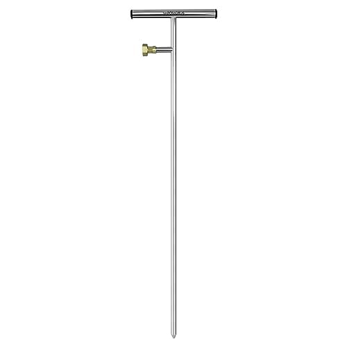Stainless Steel Deep Root Feeder for Tree Watering Spike Tool Irrigation for Outdoor Plants System Wand T-Handle One-Piece