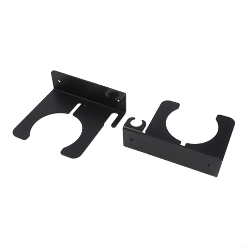 Metal Sprayer Stand Wall Mounted Tool Rack Garden HOSEs Holder Shed Storage Organizer Spray Bottle Bracket Outdoor Equipment Hanger Garage Tool Shelf Pump Sprayer Support Black(2pcs) - view 7