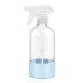 Glass Spray Bottles for Cleaning - 16 oz Spray Bottles with Silicone Sleeve