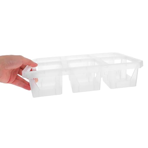 2pcs Grid Plastic Orchid Pot Tray Rack with Holes for Plant Root Care - view 3
