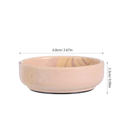 4pcs Wood Grain Furniture Floor Protectors, Self Adhesive Pads - view 2