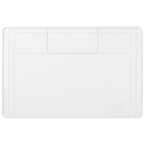 The Original Under Sink Mat - Silicone Waterproof mat, Trimmable, Easy to Clean, Kitchen Cabinet Liner, Under Sink Protector mats, Drip Tray with Lip - 34" x 22" or Smaller