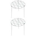 2pcs Iron Plant Climbing Rack Pole for Potted Creeper Garden Support