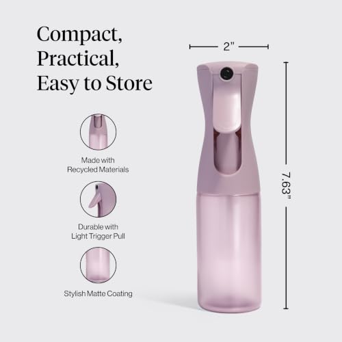 Large Continuous Spray Bottle for Hair – Soft Violet, 180ml - view 4