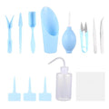 Mini Potted Tools Kit 12pcs Portable Gardening Accessories Plastic