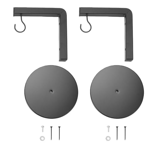 Other Gardening Supplies Metal 15cm Tray with Hooks Indoor Hanging Planter Shelf Space Saving for Small Spaces Kitchen Bathroom Living Room Wall Mounted Plant Stand, Wall Mounted (2PCS) - view 6