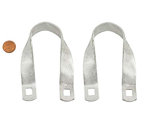 Cross-Connector (Purlin Bracket) for Greenhouse - Galvanized Steel (12 Pack w/Bolts) (1 5/8" x 1 5/8") - view 5
