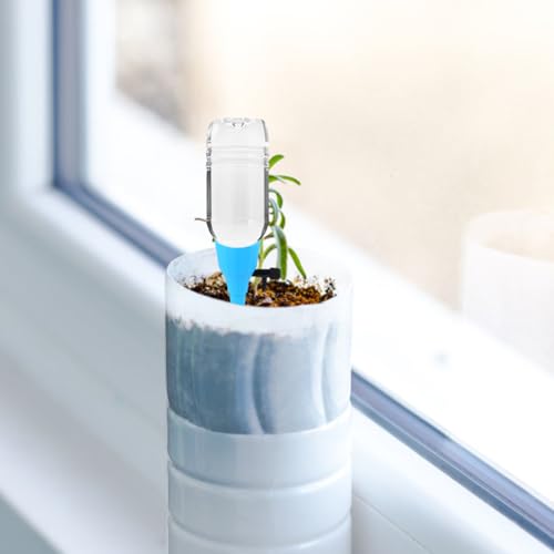 12pcs Automatic Plant Pot Drip Feeders with Adjustable Water Flow, Pp Material Garden Watering Device for Home and Garden Use, Efficient Bonsai Irrigation System - view 6