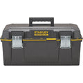 STANLEY FATMAX Waterproof Toolbox Storage with Heavy Duty Metal Latch, Portable Tote Tray for Tools and Small Parts, 28 Inch, 1-93-935