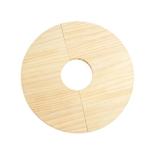 Plant Pot Cover Interlocking Waterproof Cat Proof Wooden Guard