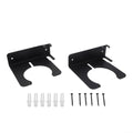 Metal Sprayer Stand Wall Mounted Tool Rack Garden HOSEs Holder Shed Storage Organizer Spray Bottle Bracket Outdoor Equipment Hanger Garage Tool Shelf Pump Sprayer Support Black(2pcs)