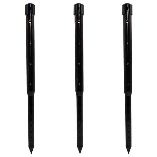 24" Watering Stake (3 Pack) (Black), 24GKDD