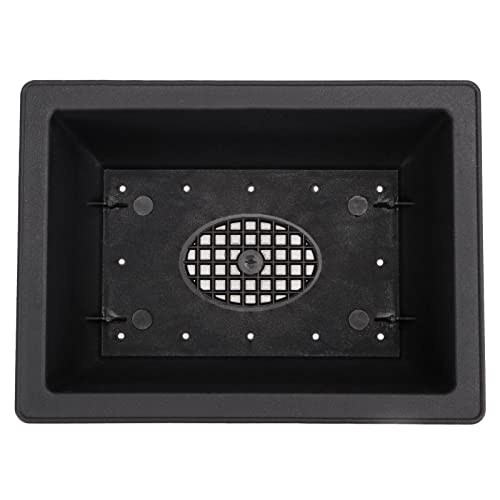 20 PCS 9 Inch Bonsai Training Pots, Rectangular Bonsai Plants Growing Pot with 20 Humidity Trays and Drainage Built-in Mesh for Garden, Yard, Office, Porch, Balcony, Home Decoration - view 5