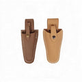 2pcs Pruner Holster,Pliers Holster with Snap Gardening Case Pouch Bag,Gardening Scissors Tool Holder for Garden Shears, Tool Pliers, Pruning Knife Belt Cover（Yellow + Brown）