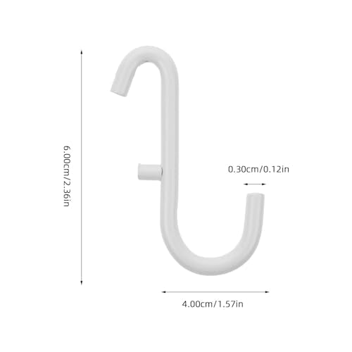5Pcs Pegboard Hanging Hooks Iron Utility Hangers for Garage - view 2