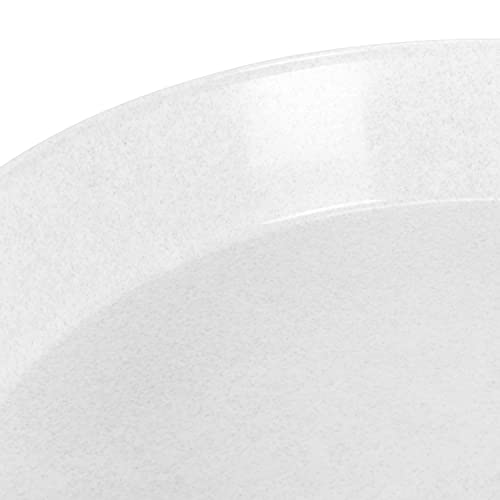 18in (16.3in Base) White Granite Case of 2 - view 5