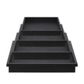 Square Plant Saucer 4 Pack 8 10 12 14 Inch Tray Plastic Pot