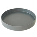 1 Pack 12 inch Plant Saucer Drip Tray, Heavy Sturdy Plastic Planter Flower Pot Drainage Tray Plate Saucers for Indoor Outdoor Garden, Plant Water Drip Trays for pots Base (12", Gray)