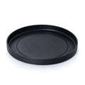 14" Heavy-Duty Plastic Plant Saucer, Black, 21-B-14-1