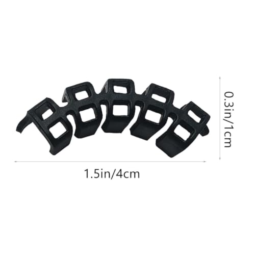 100pcs Plastic Plant Stem Bending Clips for 90 Degree - view 7