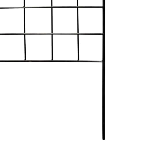 American Garden Works STNMB Narrow Screen Trellis, Black 64.25"H - view 6
