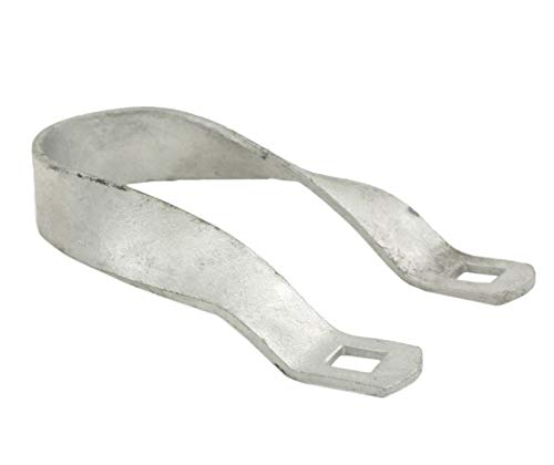 Cross-Connector (Purlin Bracket) for Greenhouse - Galvanized Steel (12 Pack w/Bolts) (1 5/8" x 1 5/8") - view 3