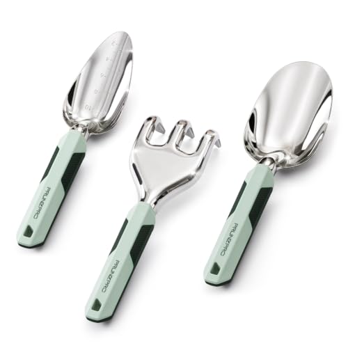 Garden Tools Set 18/10 Stainless Steel Hand Tool Gardening Gifts