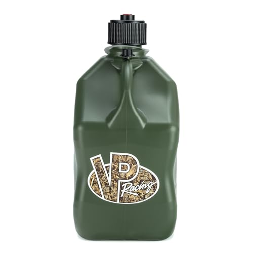 3842-CA, 5.5-Gallon Square Motorsport Jug Camo (4 Pack) w/ 14" Deluxe Hose (4 Pack) Close-Trimmed Cap and Neck for Tight Seal - view 2