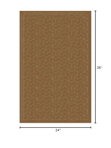 Windmill Designer Camel 2' x 3' Entrance Floor Mat with Gripper Backing - view 3