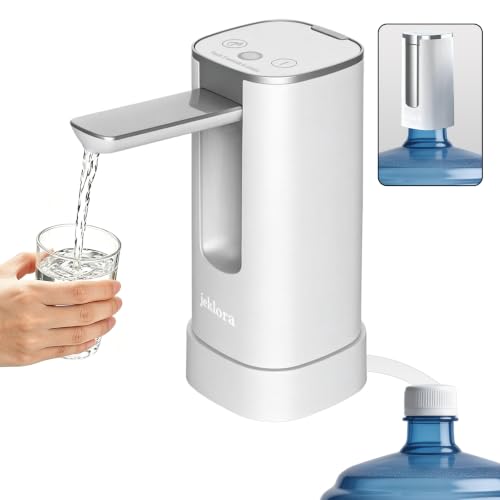 Water Dispenser for 5 Gallon Bottle, Digital Display, 4 Water Modes, White