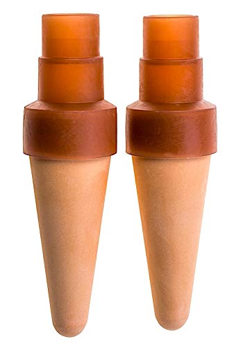 Plant Watering Device - Easy XL Self Watering Planter Insert for Indoor Plants - Bottle Adapter - Prevents Overwatering and Underwatering for Healthy Growth - 2 Pack