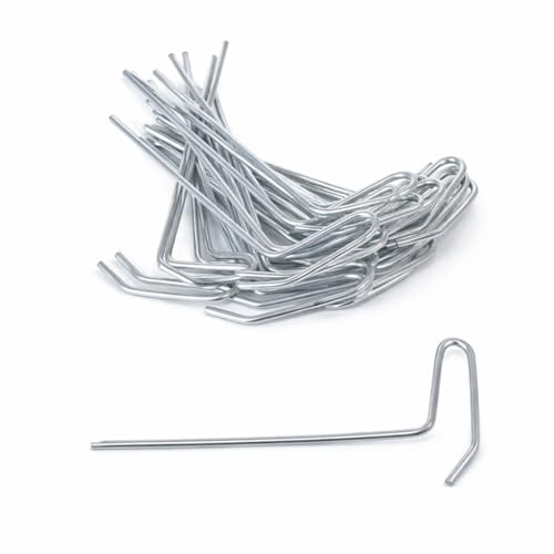 Galvanized Rhizome Clip for Clay Pot Variety 30 Pack (10 Each of 4 Inch, 5 inch, 6 Inch)