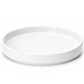 Ceramic Plant Saucer/Drainage Tray, 11.8 in, White, 97-T-A-6
