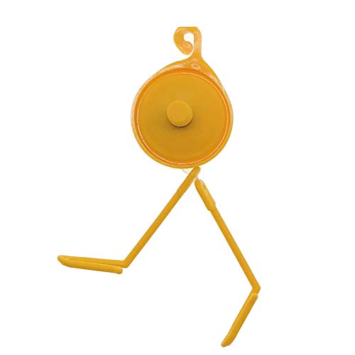 Plant Yoyo Hanger with Double Clip Hooks Pack of 12, Retractable Plant Support Spool Roller with Stopper for Stem Supporter and Branch Training (12/Pack)