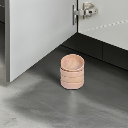 4pcs Wood Grain Furniture Foot Pads, Anti-Skid Grip - view 5